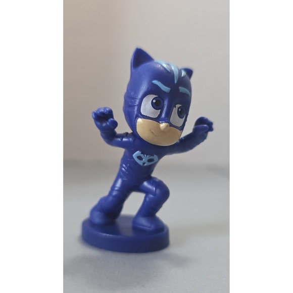 PJ Masks Mini Figure Lot Plastic Blue Base Action Toys 5 Pieces Good Used Cond. - Picture 6 of 8